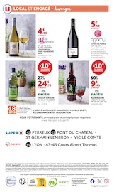 Promos Vin dans le catalogue "Célébrons LES PRODUCTEURS de chez nous" de U Express Vin en promo dans le catalogue U Express à la page 4
