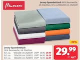Jersey-Spannbetttuch im Angebot bei Segmüller in Frankfurt Jersey-Spannbetttuch Angebote von fleuresse bei Segmüller Frankfurt für 29,99 €