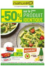 Catalogue NaturéO "-50% sur le 2ème produit identique", 20 pages, à Enghien-les-Bains, 25/09/2019 - 20/10/2019 Prospectus NaturéO "-50% sur le 2ème produit identique", 20 pages, à Enghien-les-Bains, 25/09/2019 - 20/10/2019