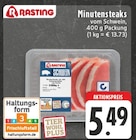 Minutensteaks vom Schwein bei EDEKA im Dinslaken Prospekt für 5,49 €