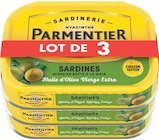 Sardines - PARMENTIER - Supermarchés Match à Calais Sardines - PARMENTIER en promo chez Supermarchés Match Calais à 3,30 €