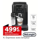 Expresso avec broyeur feb22.62.B magnificas start - DeLonghi dans le catalogue But