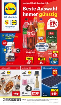 Coca Cola im Lidl Prospekt "LIDL LOHNT SICH" mit 62 Seiten (Mainz)
