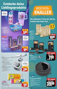 Blutdruckmessgerät im aktuellen REWE Prospekt (Köln) Blutdruckmessgerät im REWE Prospekt "Dein Markt" mit 35 Seiten (Köln)