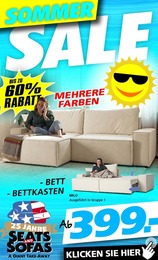 Möbel & Einrichtung Prospekt von Seats and Sofas Seats and Sofas Prospekt: Aktuelle Angebote, 1 Seite, 14.08.2022 - 20.08.2022