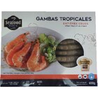 Gambas Tropicales Entières Crues Surgelées en promo chez Auchan Hypermarché Boulogne-Billancourt à 4,50 €