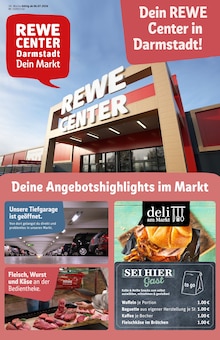 Aktueller REWE Prospekt (Darmstadt) REWE Prospekt "Dein Markt" mit Seiten (Darmstadt)