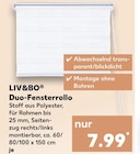 Duo-Fensterrollo Angebote von LIV&BO bei Kaufland Ludwigsburg für 7,99 €