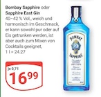 Aktuelle Spirituosen Angebote bei GLOBUS in Braunschweig Aktuelles Bombay Sapphire Angebot bei GLOBUS in Braunschweig ab 16,99 €