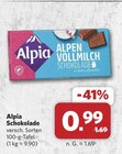 Alpen Vollmilch Schokolade im Angebot bei combi in Paderborn Alpen Vollmilch Schokolade Angebote von Alpia bei combi Paderborn für 0,99 €