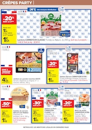 Offre Jambon serrano dans le catalogue Carrefour du moment à la page 9