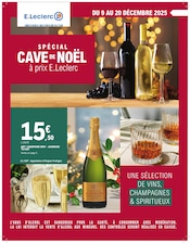 Prospectus E.Leclerc à Colombes, "SPÉCIAL CAVE DE NOËL à prix E.LECLERC", 16 pages de promos valables du 09/12/2025 au 20/12/2025