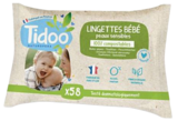 Promo Lingettes bébé sans parfum calendula x 58 à 2,09 € dans le catalogue NaturéO à La Chapelle-sur-Erdre