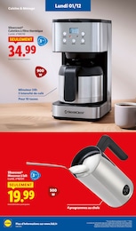 Offre Cafetière Filtre dans le catalogue Lidl du moment à la page 74