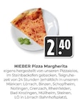 Aktuelle Pizza Angebote bei Hieber in Freiburg (Breisgau) Aktuelles Pizza Margherita Angebot bei Hieber in Freiburg (Breisgau) ab 2,40 €