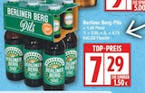 Berliner Berg-Pils im Angebot bei EDEKA in Falkensee Berliner Berg-Pils Angebote von Berliner Berg bei EDEKA Falkensee für 7,29 €
