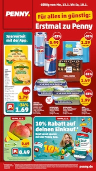 Penny Prospekt der Woche "Wer günstig will, muss Penny." Seite 1, 13.01.2025 bis 19.01.2025 für München Aktueller Penny Prospekt "Wer günstig will, muss Penny." Seite 1 von 34 Seiten für München