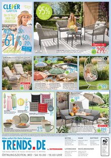 Gartensitzmöbel im Trends Prospekt "TRENDS FOR FRIENDS" mit 8 Seiten (Bonn)