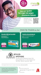 mea - meine apotheke Prospekt für Herzogenrath mit 4 Seiten mea - meine apotheke Prospekt für Herzogenrath: "Unsere Juni-Angebote", 4 Seiten, 01.06.2026 - 30.06.2026