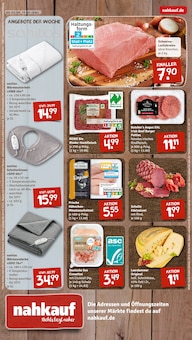 Braten im aktuellen nahkauf Prospekt (Erfurt) Braten im nahkauf Prospekt "nichts liegt näher" mit 12 Seiten (Erfurt)