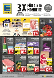 Aktueller EDEKA Prospekt mit Schweinefleisch, "Aktuelle Angebote", Seite 1