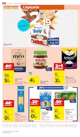 Nutella Angebote im Prospekt "NOUVELLE ANNÉE MEILLEURE PROMO" von Carrefour Market auf Seite 10