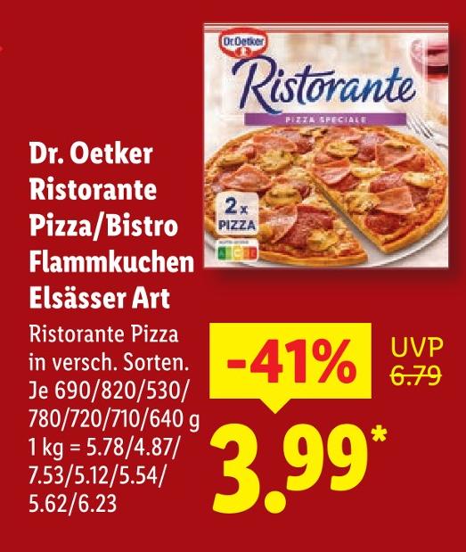 Ristorante Pizza/Bistro Flammkuchen Elsässer Art