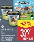 Eis von BEN & JERRY'S für 3,99 € bei ALDI Nord im Angebot Eis von BEN & JERRY'S im aktuellen ALDI Nord Prospekt