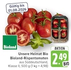 EDEKA - Unsere Heimat Bio Bioland-Rispentomaten Angebot im Prospekt Unsere Heimat Bio Bioland-Rispentomaten bei EDEKA im Prospekt "" für 2,49 €