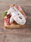 Saucisse sèche courbe Lorraine pur porc VPF à U Express dans Lyon