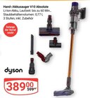 Hand-/Akkusauger V10 Absolute im Angebot bei GLOBUS in Oberursel Hand-/Akkusauger V10 Absolute Angebote von dyson bei GLOBUS Oberursel für 389,00 €