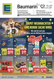 Aktueller EDEKA Supermarkt Prospekt in Nörvenich und Umgebung, "Aktuelle Angebote" mit 30 Seiten, 15.12.2025 - 20.12.2025