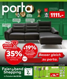 Sitzmöbel im porta Möbel Prospekt "Besser gleich zu porta." mit 8 Seiten (Potsdam)