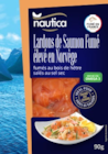 Lardons de saumon fumé de norvège - NAUTICA - Lidl à Drancy Lardons de saumon fumé de norvège - NAUTICA en promo chez Lidl Drancy à 3,29 €