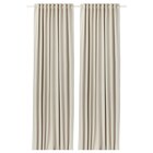 2 Gardinenschals (abdunk.) beige/mit Gardinenband 145x300 cm im Angebot bei IKEA in Düsseldorf 2 Gardinenschals (abdunk.) beige/mit Gardinenband 145x300 cm Angebote von VILBORG bei IKEA Düsseldorf für 59,99 €