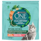 Croquettes Au Saumon Et Spiruline Pour Chat Stérilisé Purina One Dualnature en promo chez Auchan Hypermarché Nancy à 7,19 €