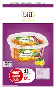 Prospectus Bi1 en cours, "bi1 supermarché", page 1 sur 16