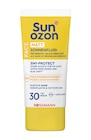 Sonnenmilch LSF 30 oder Sonnenfluid LSF 30 von Sunozon für 2,99 € bei Rossmann im Angebot Sonnenmilch LSF 30 oder Sonnenfluid LSF 30 von Sunozon im aktuellen Rossmann Prospekt