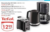 Wasserkocher KO1508 Angebote von Tefal bei GLOBUS Rostock für 12,99 €
