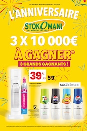 Prospectus Stokomani "L'ANNIVERSAIRE" en cours à Montreuil, Page 1 Catalogue Stokomani en cours à Montreuil, "L'ANNIVERSAIRE", Page 1