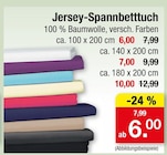 Jersey-Spannbettuch im Angebot bei Zimmermann in Emden Jersey-Spannbettuch Angebote bei Zimmermann Emden für 6,00 €