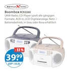 Boombox RCR2260 im Angebot bei V-Markt in Regensburg Boombox RCR2260 Angebote von Reflexion bei V-Markt Regensburg für 39,99 €