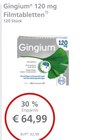LINDA Premiumapotheke Losheim - Gingium 120 mg Filmtabletten Angebot im Prospekt Gingium 120 mg Filmtabletten bei LINDA Premiumapotheke im Losheim Prospekt für 64,99 €
