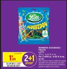 Bonbons Scoubidou Fruits - LUTTI - Intermarché Hyper Bonbons Scoubidou Fruits - LUTTI à 3,98 € dans le catalogue Intermarché Hyper