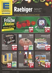 Aktueller E center Prospekt mit Bier, "Wir lieben Lebensmittel!", Seite 1