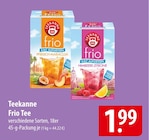 Frio Tee Pfirsich-Maracuja im Angebot bei famila Nordost in Norderstedt Frio Tee Pfirsich-Maracuja Angebote von Teekanne bei famila Nordost Norderstedt für 1,99 €