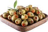 Mammut Oliven mit Paprika gefüllt Angebote von Palatum bei REWE Weinheim für 1,69 €