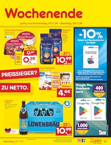 König Pilsener im Netto Marken-Discount Prospekt "Aktuelle Angebote" mit 54 Seiten (Augsburg)