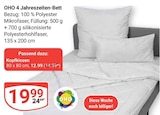 4 Jahreszeiten-Bett im Angebot bei GLOBUS in Gießen 4 Jahreszeiten-Bett Angebote von OHO bei GLOBUS Gießen für 12,99 €