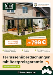 Tuinmaximaal Prospekt für Dülmen: "Terrassenüberdachungen mit Bestpreisgarantie", 14 Seiten, 09.03.2026 - 22.03.2026